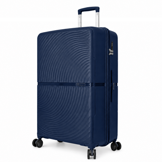 Large Solier XL TORIDE 27  Navy PP Suitcase