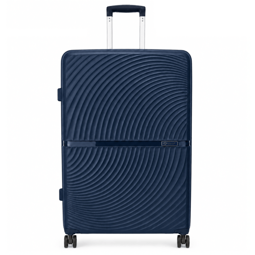 Large Solier XL TORIDE 27  Navy PP Suitcase