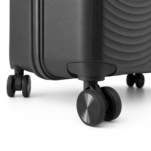 Solier S TORIDE 19  Black PP Cabin Suitcase