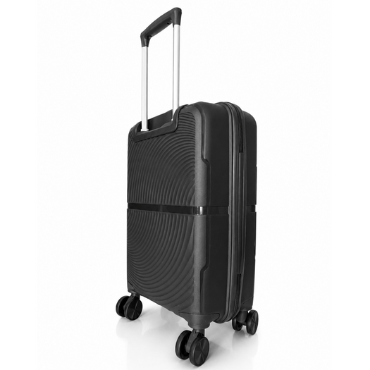 Solier S TORIDE 19  Black PP Cabin Suitcase
