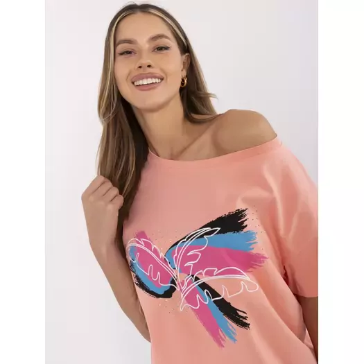 T-shirt-CLM-TS-1019.79-koralowy