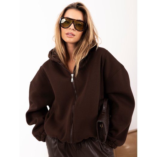 Bluza-RV-BL-A1576.82-ciemny brązowy