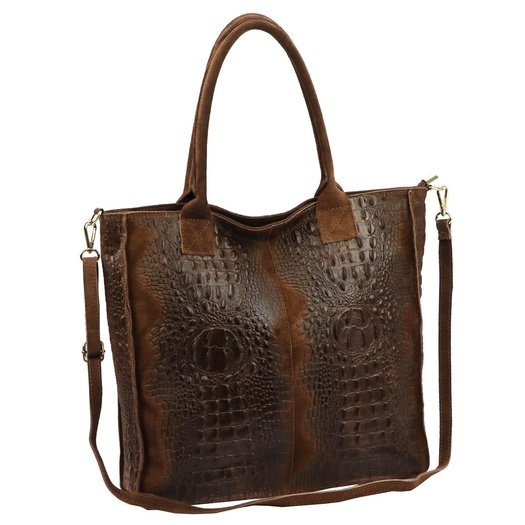 Sieviešu ādas rokassoma Luka 26-167 CROCO