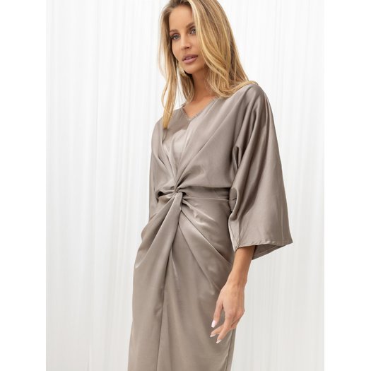 Sukienka-IT-SK-23363.46-ciemny bezowy
