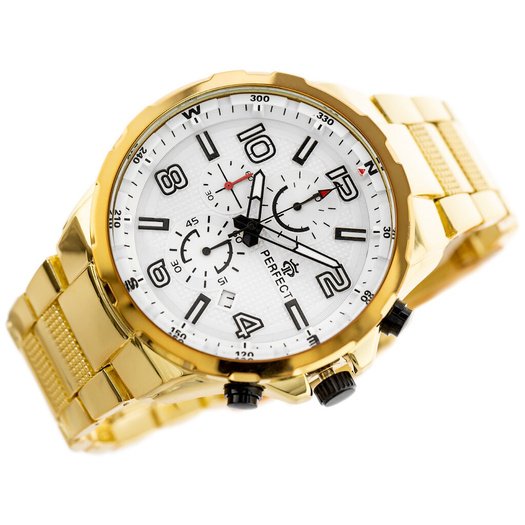 ZEGAREK MĘSKI PERFECT CH05M - CHRONORGAF (zp357d)