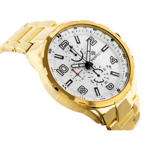 ZEGAREK MĘSKI PERFECT CH05M - CHRONORGAF (zp357d)