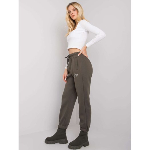 Sportinės kelnės - RV-DR-7275.24P - tamsi chaki