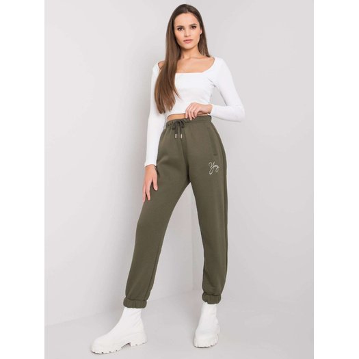Sportinės kelnės-RV-DR-7275.24P-khaki