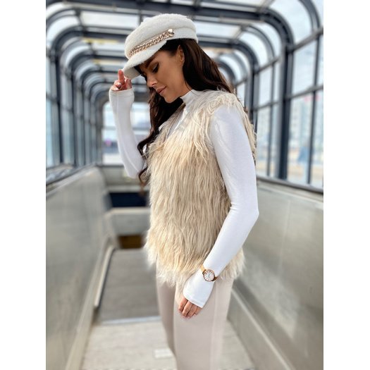 Kamizelka-YP-KZ-DT-067.23P-beżowy 2