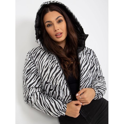 Striukė moterims-NM-KR-P22-6670.90-czarno- balta