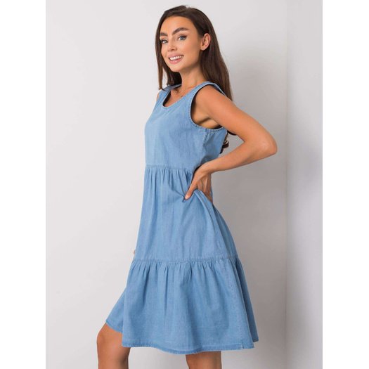 Sukienka-RO-SK-8010.85P-niebieski 3