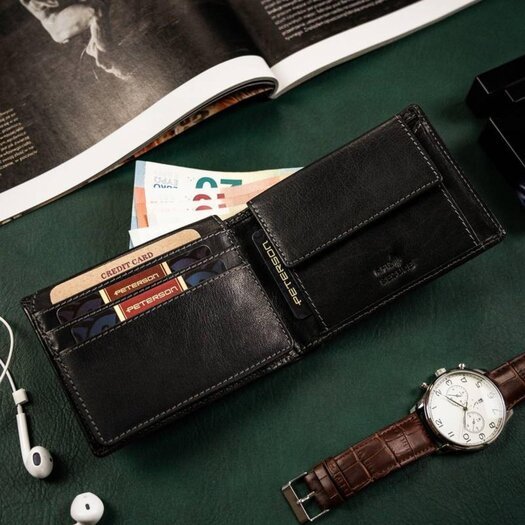 Piniginė vyrams Peterson PTN WL-1012-COM