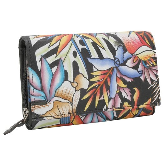 Multicolour Genuine Leather Women's Wallet Rovicky R-N19-ART-21