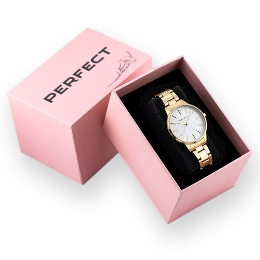 Laikrodis moterims PERFECT S374-03 (zp528c) + dėžutė