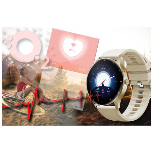 Išmanusis laikrodis unisex GRAVITY GT2-4 - BLUETOOTH,  (sg019d)
