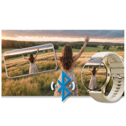 Išmanusis laikrodis unisex GRAVITY GT2-4 - BLUETOOTH,  (sg019d)