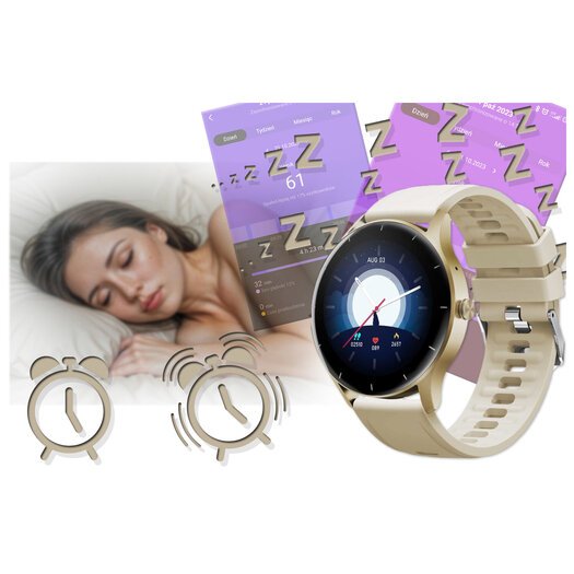 Išmanusis laikrodis unisex GRAVITY GT2-4 - BLUETOOTH,  (sg019d)