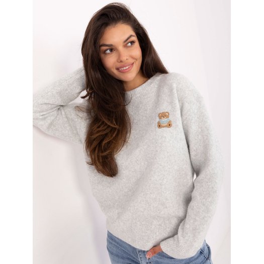 Sweter-PM-SW-SC39.36-jasny szary 2