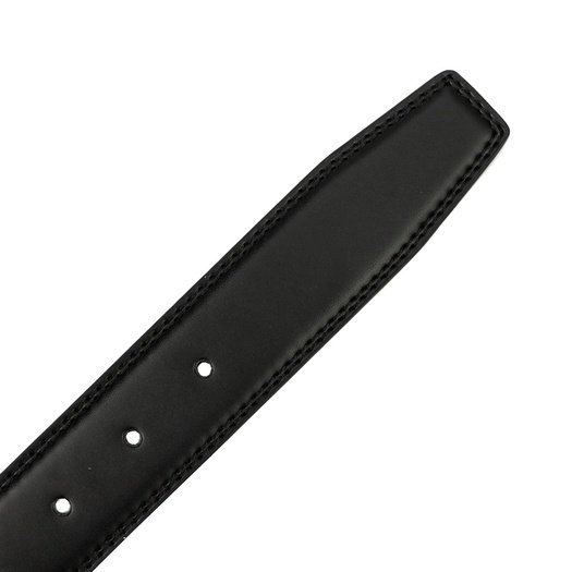 Men's belt Pierre Cardin PARURE05 BLACK SILVER