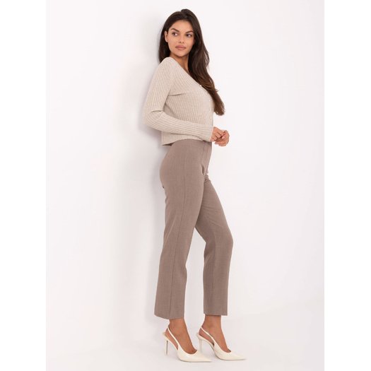 Spodnie-IT-SP-FL9069.00-ciemny bezowy