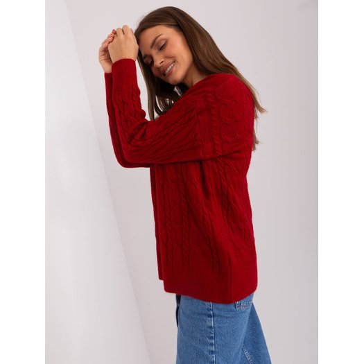 Megztinis-AT-SW-2335-1.68P-bordo