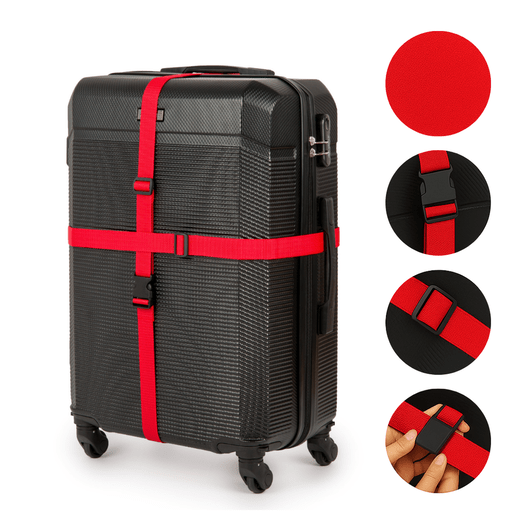 TRAVEL LUGGAGE BELT SA03 | BLACK 3
