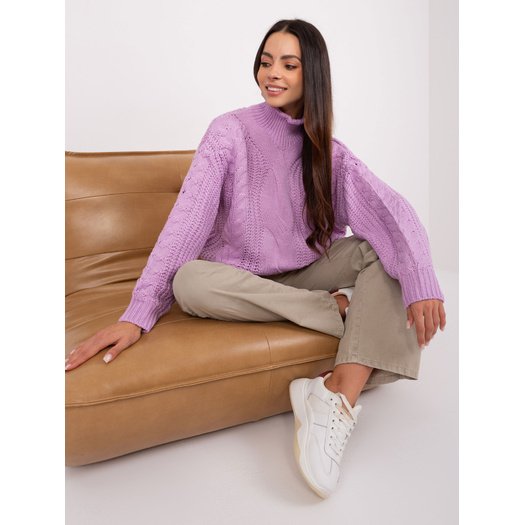 Megztinis-AT-SW-2350.91P-šviesiai violetinis