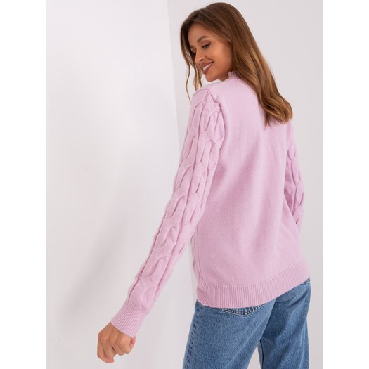 Sweter-AT-SW-2235.00P-jasny fioletowy