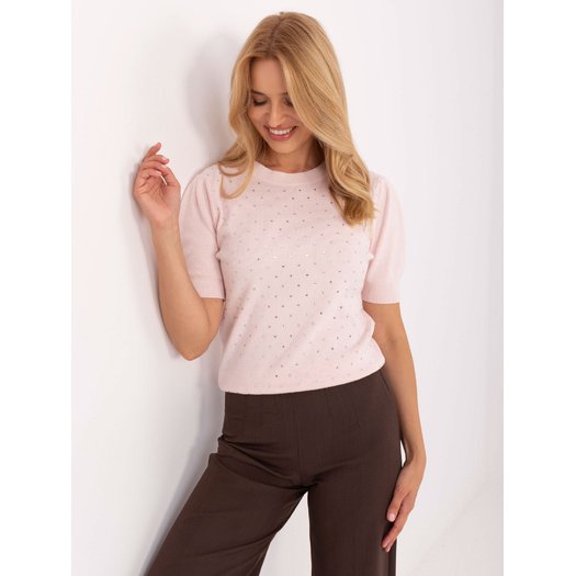 Sweter-PM-SW-PM-5060.06-jasny różowy 1
