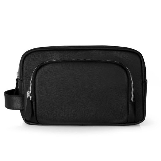 Elegant leather men's beauty bag SOLIER SZETLAND 1