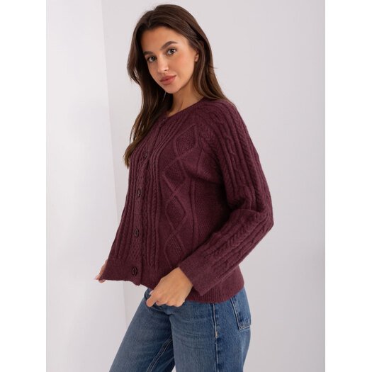 Megztinis-AT-SW-2346-2,99P-tamsiai violetinis