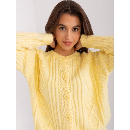 Sweter-AT-SW-2346-2.99P-jasny żółty 1