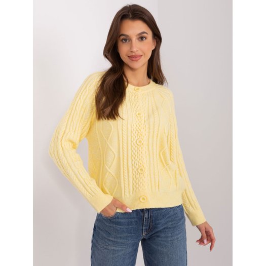 Sweter-AT-SW-2346-2.99P-jasny żółty 3