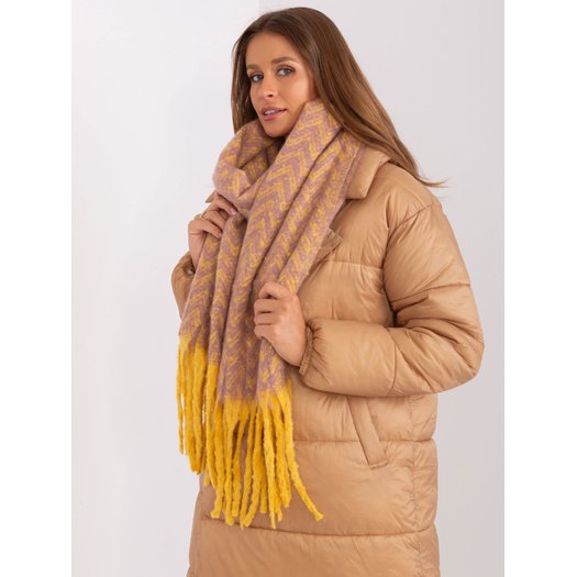 Šalikas-AT-SZ-23125.75-tamsiai geltonas