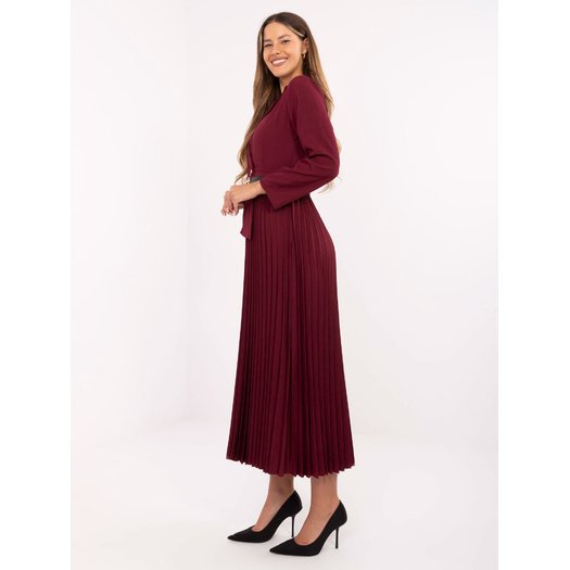 Sukienka-IT-SK-21599.80-bordowy 1