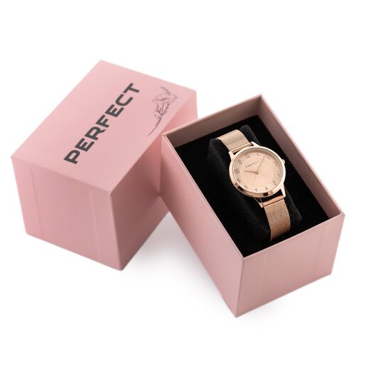 Laikrodis moterims PERFECT F387-04 (zp532c) + dėžutė