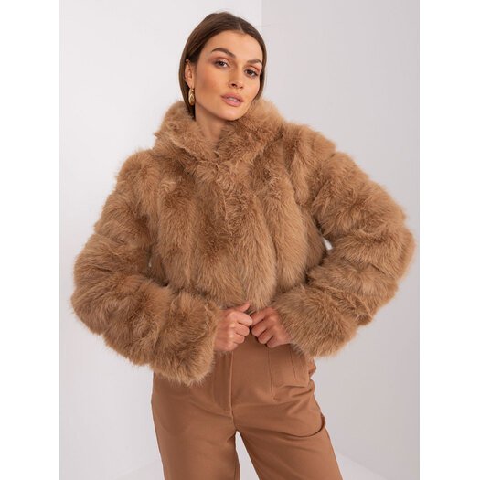 Striukė moterims-AT-KR-2378.97P-camelowy