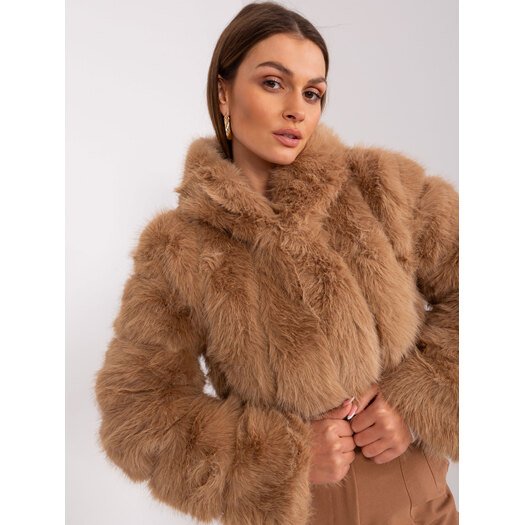 Striukė moterims-AT-KR-2378.97P-camelowy