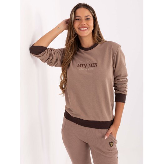 Bluzka-RV-BZ-A875.56-ciemny bezowy