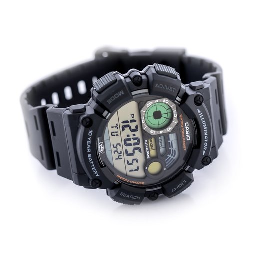 Laikrodis vyrams CASIO Digital Moonphase  WS-1500H-1A + BOX