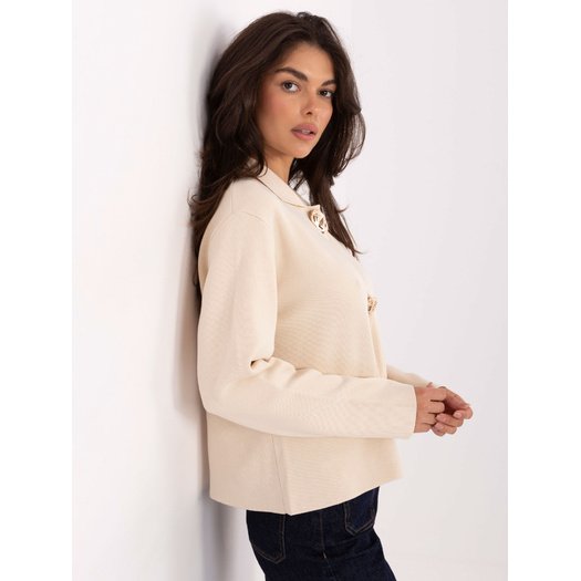 Sweter-PM-SW-CV6659.86-jasny beżowy 1