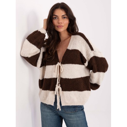 Sweter-MI-SW-0109.79-brązowy 1
