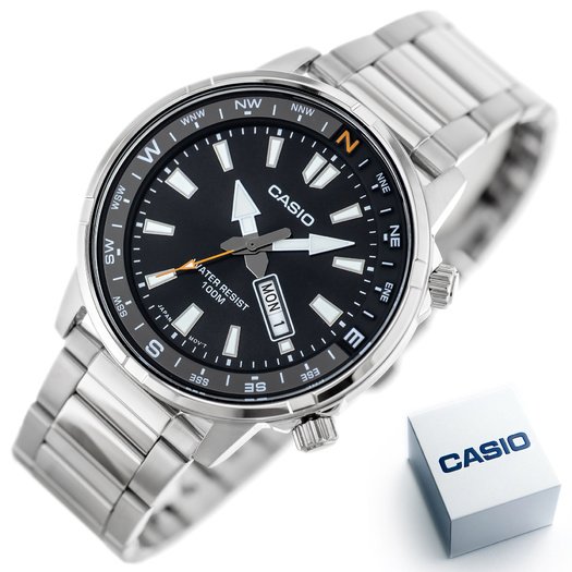 Pulkstenis vīriešiem CASIO MTD-130D-1A4 + BOX 6