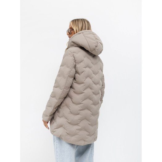 Striukė moterims-NM-KR-P22-6632-62.00P-ciemny bezowy