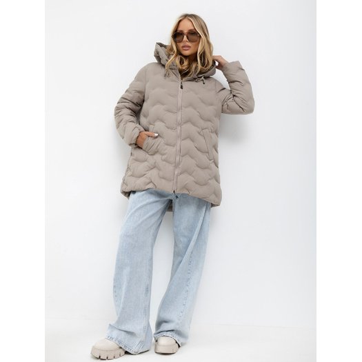 Striukė moterims-NM-KR-P22-6632-62.00P-ciemny bezowy