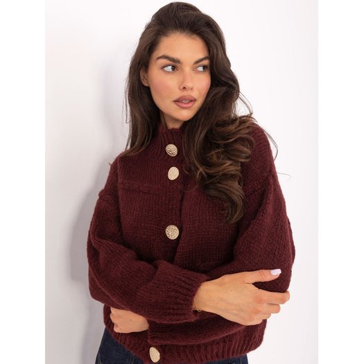 Sweter-MI-SW-WM218.02-bordowy