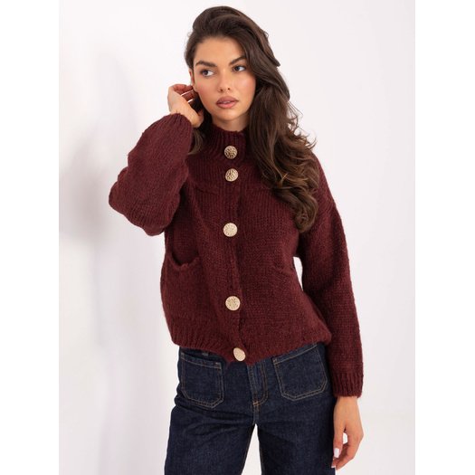 Sweter-MI-SW-WM218.02-bordowy 2