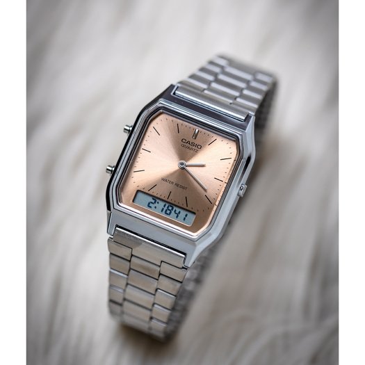 ZEGAREK UNISEX CASIO Vintage  AQ-230A-4AMQYDF + BOX 3
