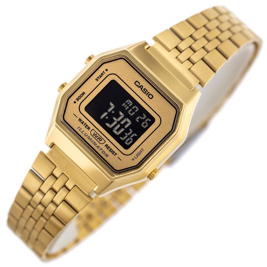 Laikrodis moterims CASIO VINTAGE LA680WGA-9B + BOX