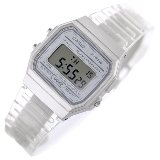 Laikrodis moterims Casio Retro Vintage F-91WS-7 (zd648c) + BOX